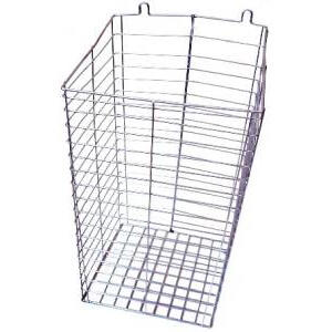 CESTO ARAMADO QUADRADO PARA PAREDE 20L JSN