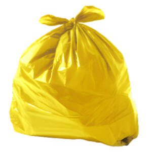 SACO AMARELO PARA LIXO MIARA