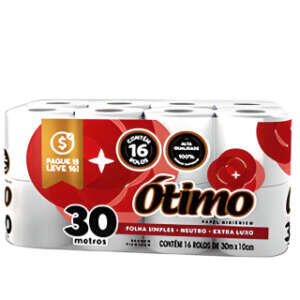 PAPEL HIGIÊNICO ÓTIMO FARDINHO