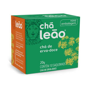 CHÁ MATTE LEÃO SABOR ERVA DOCE 20G