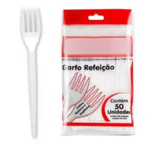 GARFO DESCARTÁVEL PARA REFEIÇÃO