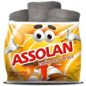 PALHA DE AÇO ASSOLAN