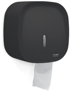 Dispenser Invoq - Papel Higiênico Rolão Cor:Preto
