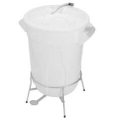 CESTO COM PEDAL E ARMAÇÃO DE AÇO JSN