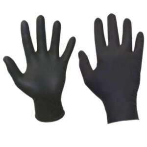 LUVA NITRÍLICA PRETA