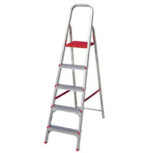 ESCADA DE ALUMÍNIO 5 DEGRAUS CERTEC