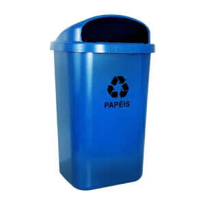CESTO PARA COLETA SELETIVA 50L JSN