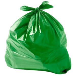 SACO VERDE PARA LIXO MIARA